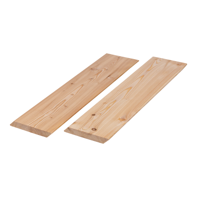 Планкен скошенный 20*140*3000, сорт В, Лиственница, упаковка - 1