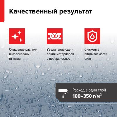Грунтовка глубокого проникновения AQUAMAST, канистра 5 кг - 1
