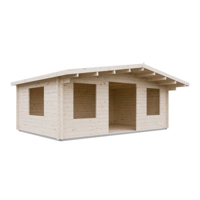 Садовый дом 21 (Стандарт) - брус 44 мм - 1