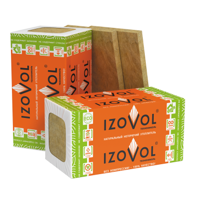 Утеплитель IZOVOL Ст-50, 1200Х600Х50 мм, (8 плиты, 5,76 кв.м) - 1