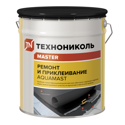 Мастика для ремонта AquaMast, ведро 18 кг - 1