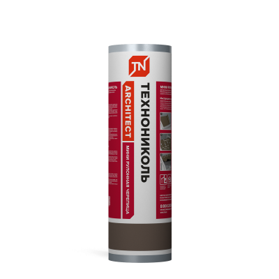 МИНИ Рулонная черепица, коричневая - 1