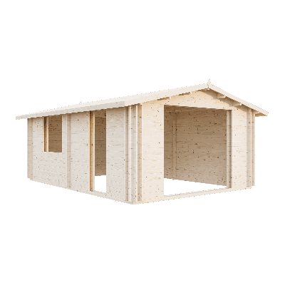 Гараж 20 (Стандарт) - брус 44 мм - 1