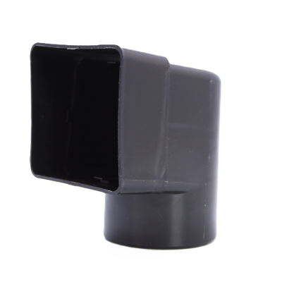 Отвод угловой, с квадратного сечения (100*100мм) в круглое (100мм) - 1