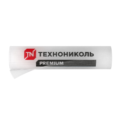 Стеклосетка фасадная щелочестойкая ТЕХНОНИКОЛЬ 3600 (1 x 25 м) - 1