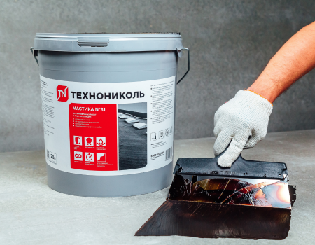 Мастика кровельная ТЕХНОНИКОЛЬ №31, ведро 18 кг - 1