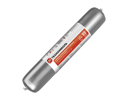 Герметик ПУ ТЕХНОНИКОЛЬ Logicflex для плоских кровель 600 мл. (коробка, 12 штук) - 1