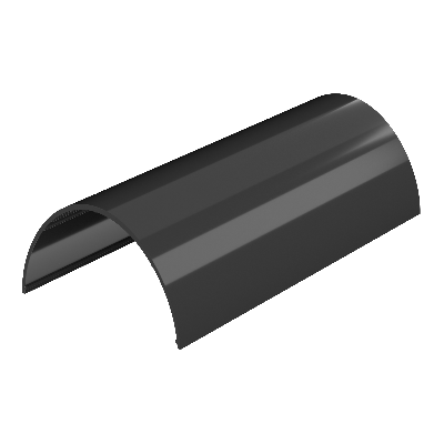 ТН желоб 1,5м (D125/82), черный, шт. - 1