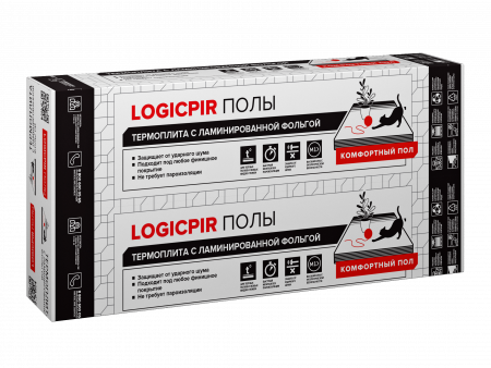 LOGICPIR Пол ФЛ/ФЛ 1200х600х20 (12 плит, 8,6400 кв.м.) - 1