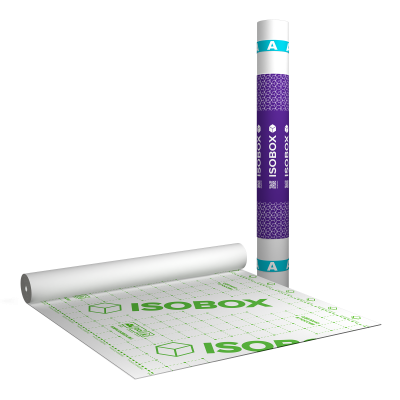 Ветро-влагозащитная пленка ISOBOX А (1,6 x 43,75 м) - 1