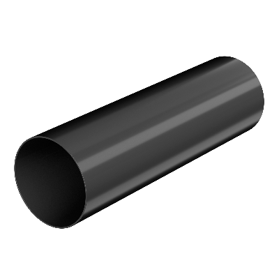 ТН ОПТИМА труба 3м (D120/80), черный, шт - 1