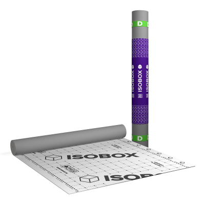 Универсальная пароизоляционная пленка ISOBOX D+ (1,5 x 46,6 м) - 1