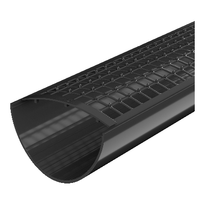ТН желоб 1,5м (D125/82), черный, шт. - 1