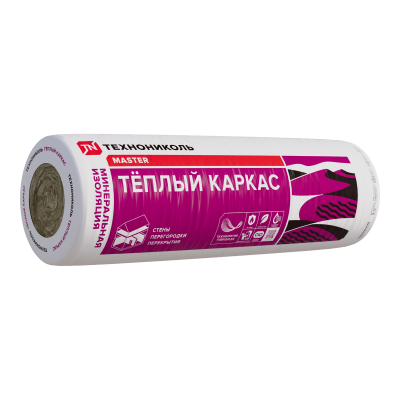 Утеплитель ТЕXНОНИКОЛЬ Тёплый каркас, 6000x1220x100, поддон - 1