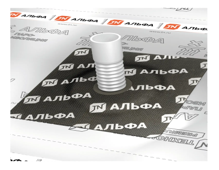 Уплотнительная манжета ТЕХНОНИКОЛЬ АЛЬФА ПРОТЕКТ XL самоклеящаяся (10 штук в коробке) - 1