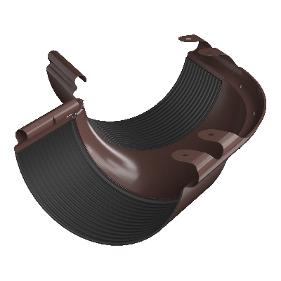 ТН МВС Стандарт 125/90 мм, внешний угол 135°, коричневый, шт. - 1