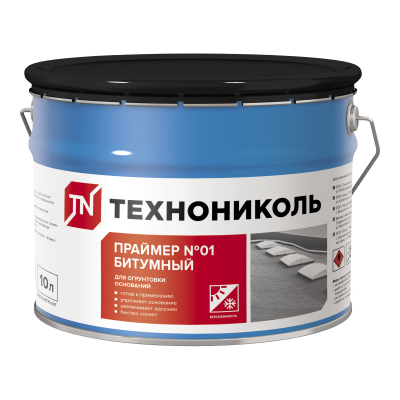Праймер битумный ТЕХНОНИКОЛЬ № 01, ведро, 10л - 1