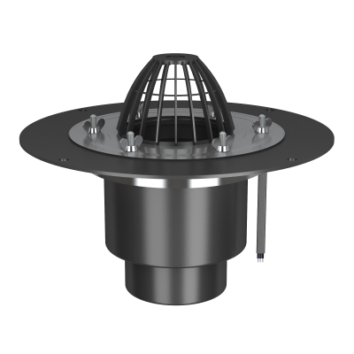 Воронка кровельная с обогревом TERMOCLIP ВФО Ø160х450 мм, шт - 1