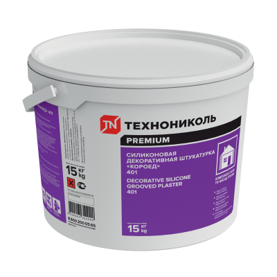 Силиконовая декоративная штукатурка ТЕХНОНИКОЛЬ 401 