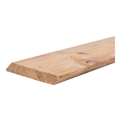Планкен скошенный 20*140*2000, сорт С, Лиственница, паллета - 1