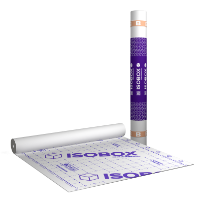 Пароизоляционная пленка ISOBOX В+ (1,6 x 43,75 м) - 1