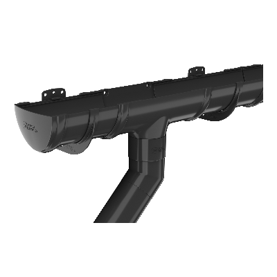 ТН муфта трубы (D125/82), черный, шт. - 1