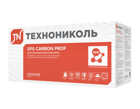 XPS CARBON PROF SLOPE 2,1 % уклон (плита А) - 1