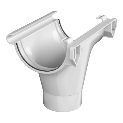 ТН МАКСИ 152/100 мм, воронка желоба, снежно-белый, шт. - 1