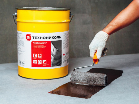 Мастика защитная алюминиевая №57, ведро 20 кг - 1