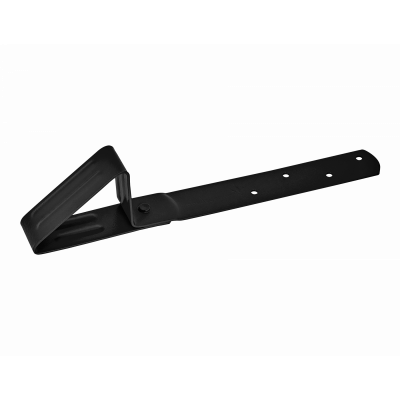 Снегозадержатель Aquasystem для мягкой кровли RAL 9005, черный - 1