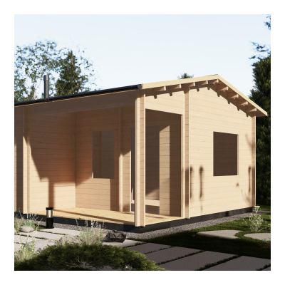 Баня 27 (Стандарт) - брус 44 мм - 1