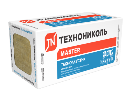 ТЕХНОАКУСТИК (4 плиты) 1200x600x100 мм, поддон - 1