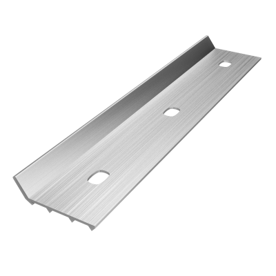 Рейка краевая алюминиевая TERMOCLIP PRO 2 м (20 п.м/упак) - 1