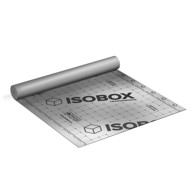 Пароизоляционная отражающая пленка ISOBOX ТЕРМО (1,5 x 46,6 м) - 1