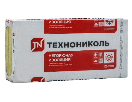 Утеплитель ТЕХНОВЕНТ ОПТИМА, 1200х600х50 мм, (6 плит, 4,32 кв.м) - 1