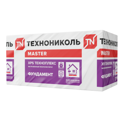 XPS ТЕХНОПЛЕКС ФУНДАМЕНТ 250 1180x580x100-L, поддон (6 упак) - 1
