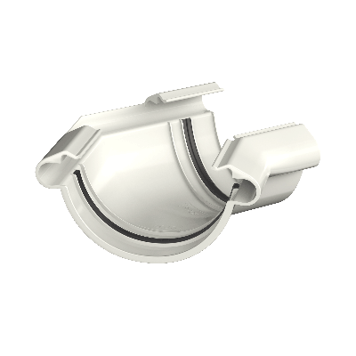 ТН МАКСИ 152/100 мм, угол желоба 135°, белый, шт. - 1