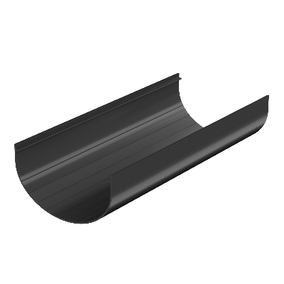 ТН ОПТИМА желоб 3м (D120/80), черный, шт - 1