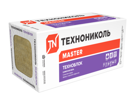 Утеплитель ТЕХНОБЛОК СТАНДАРТ (4 плиты, 2,88 кв.м) 1200х600х100 мм - 1