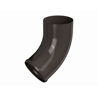 ТН МВС Стандарт 125/90 мм, отвод трубы, коричневый, шт. - 1