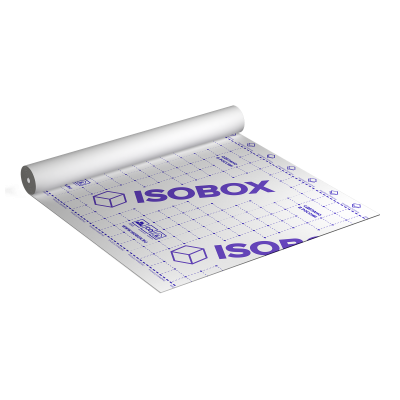 Пароизоляционная пленка ISOBOX В+ (1,6 x 43,75 м) - 1