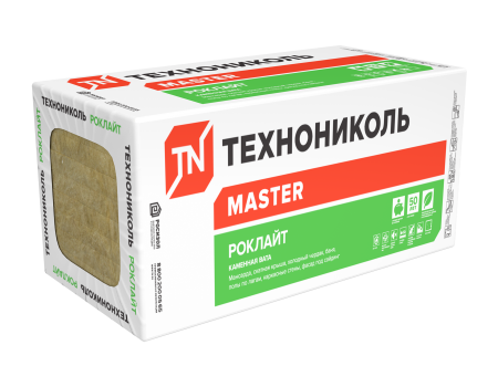 Утеплитель РОКЛАЙТ, 1200х600х50 мм, (12 плит, 8,64 кв.м) - 1