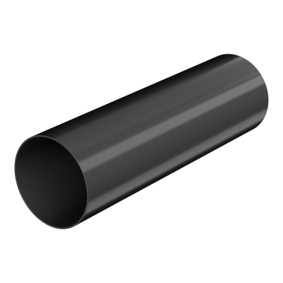 ТН ОПТИМА труба 2м (D120/80), черный, шт - 1
