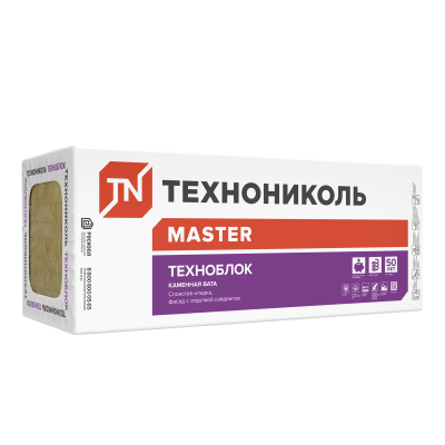 ТЕХНОБЛОК СТАНДАРТ (6 плит) 1200х600х50 мм, поддон - 1