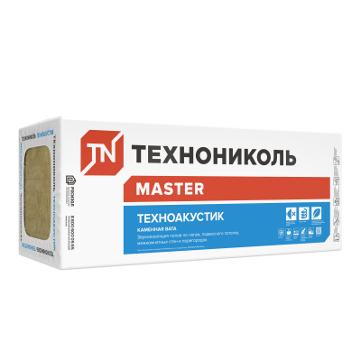 Звукоизоляция ТЕХНОАКУСТИК, 1200х600х50 мм, (8 плит, 5,76 кв.м) - 1
