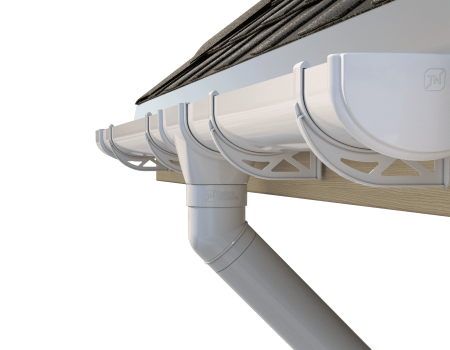 ТН ОПТИМА угол желоба 90° (D120/80), белый, шт - 1
