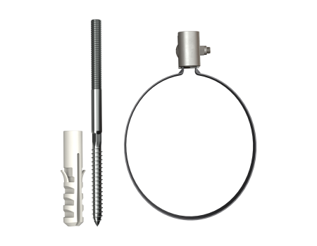 ТН ОПТИМА хомут трубы металлический L=140 (D120/80), серый, шт. - 1