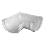 ТН ОПТИМА угол желоба 90° (D120/80), белый, шт - 2