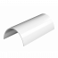 ТН ПВХ 125/82 мм, водосточный желоб пластиковый (1,5 м), белый, шт. - 1