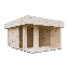 Садовый дом 10 куб (Стандарт) - брус 44 мм (Нов.) - 1